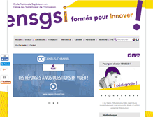 Tablet Screenshot of ensgsi.univ-lorraine.fr