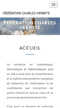 Mobile Screenshot of fr-hermite.univ-lorraine.fr
